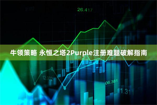 牛领策略 永恒之塔2Purple注册难题破解指南